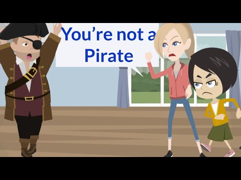 Johana grounded Adam at the park! | Learn English | Like English  | Kim English
