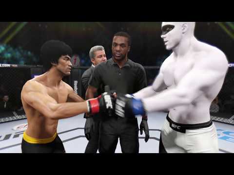 Bruce Lee vs. White Ninja - EA Sports UFC 2 - Crazy UFC 👊🤪
