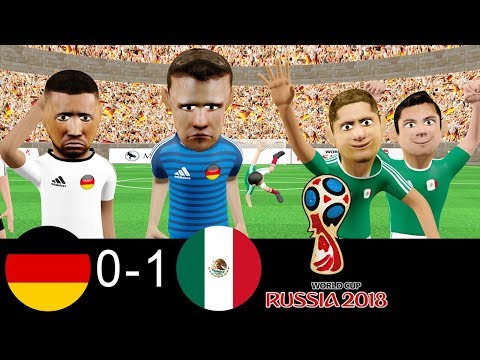⚽ Germany vs Mexico 0-1 - 🌎 world cup 2018 🏆 - Lozano Goal Parody
