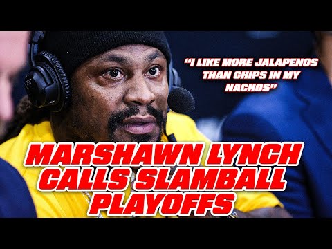 Marshawn Lynch's First Night as a SlamBall Commentator! thumbnail