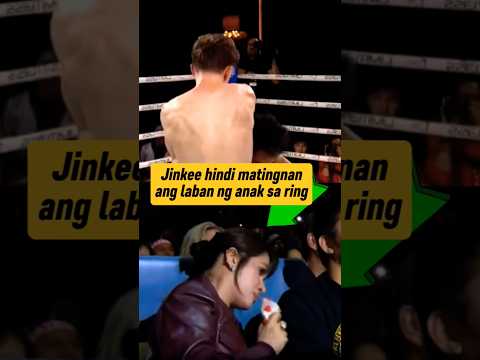 Jinkee hindi kayang tingnan ang laban ni Jimuel sa loob ng ring #pacquiao #boxing #shortsviral