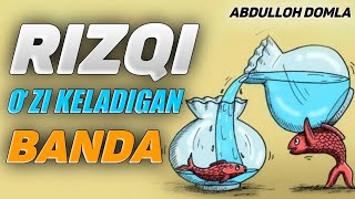 Ризқи ўзи қувиб келадиган банда! °Абдуллох Домла°Abdulloh Domla° #ilmnuri #abdullohdomla #rizq #r