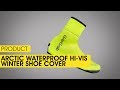 GRIPGRAB Arctic Waterproof Winter Overschoenen Hi-Vis Geel — video 3
