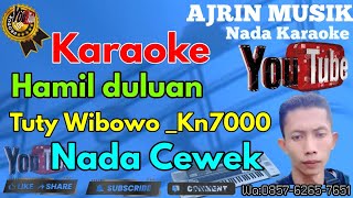 Download lagu Tuty Wibowo - Hamil Duluan [Karaoke] Kn7000 - Nada Wanita | Ajrin Musik mp3