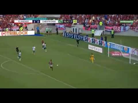 Gol de Bruno Henrique - Flamengo 4 x 0 Cabofriense - Cariocão 2019