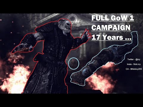 GEARS OF WAR - Full Campaign Walkthrough - Almost 2 Decades Later... [Enhanced + FPS Boost]