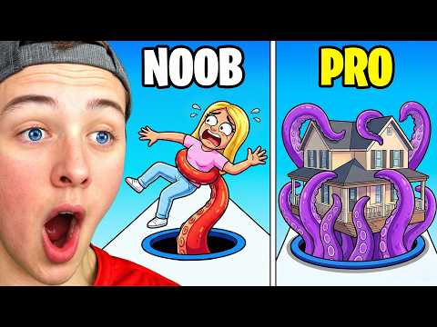 Upgrading from NOOB to PRO Alien Hole!