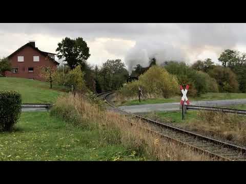 Hessencourrier Elgershausen Bahnübergang 01.11.2020