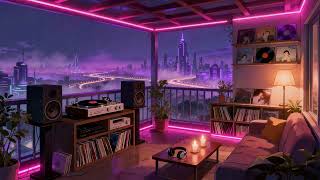 90's Rainy Record Room 🎧🌧️ Chill Music Lofi Rain Hip Hop Beats for Relax & Deep Focus