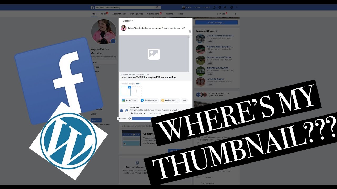 Is Your Blog Thumbnail Consistently not Showing up on Facebook?
