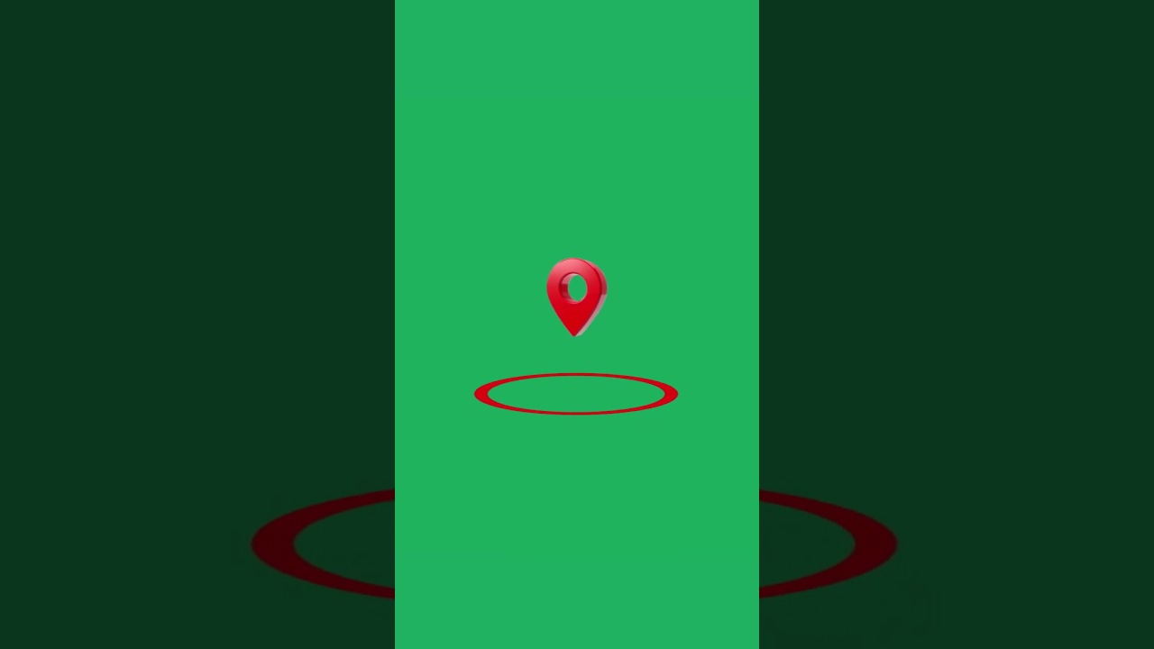 A green screen video showing a location #humloart