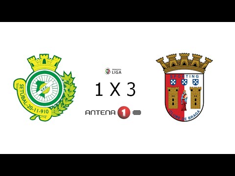 VITÓRIA FC 1 X 3 SC BRAGA // PRIMEIRA LIGA 2014/15 - RELATO ANTENA 1