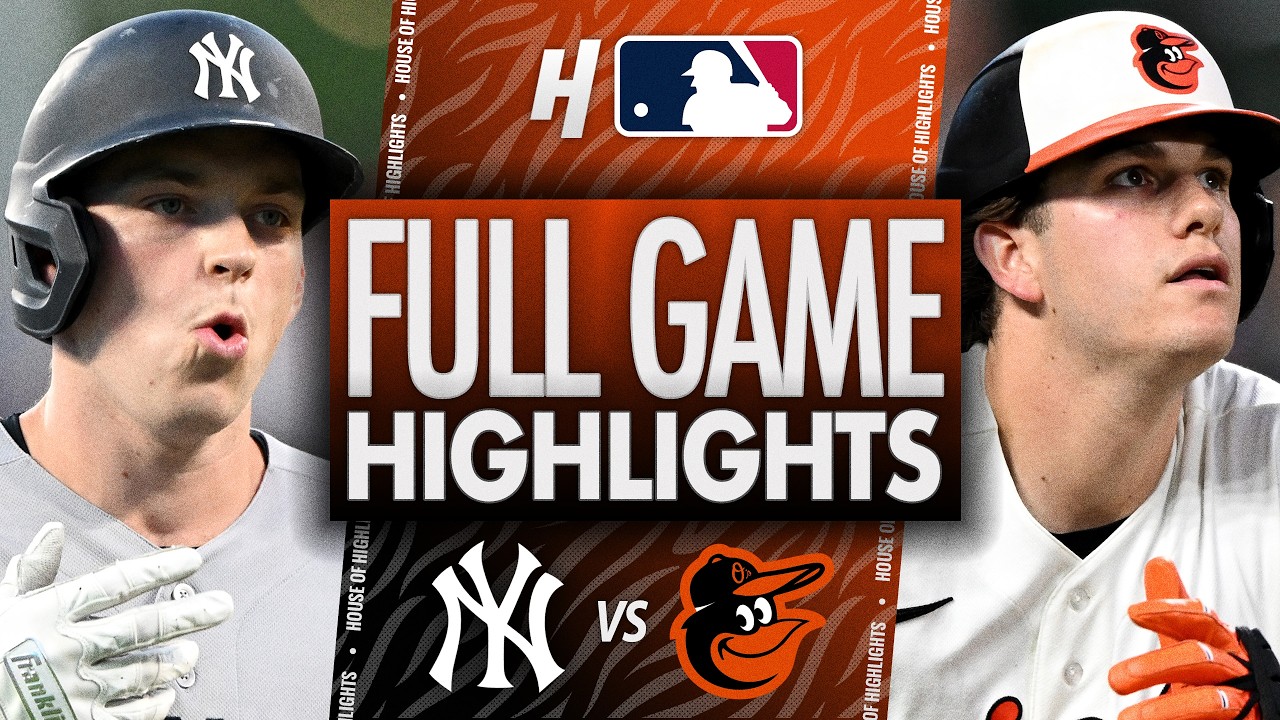 ⚾ [MLB] 2026.08.19 뉴욕 양키스 5-3 볼티모어 하이라이트
