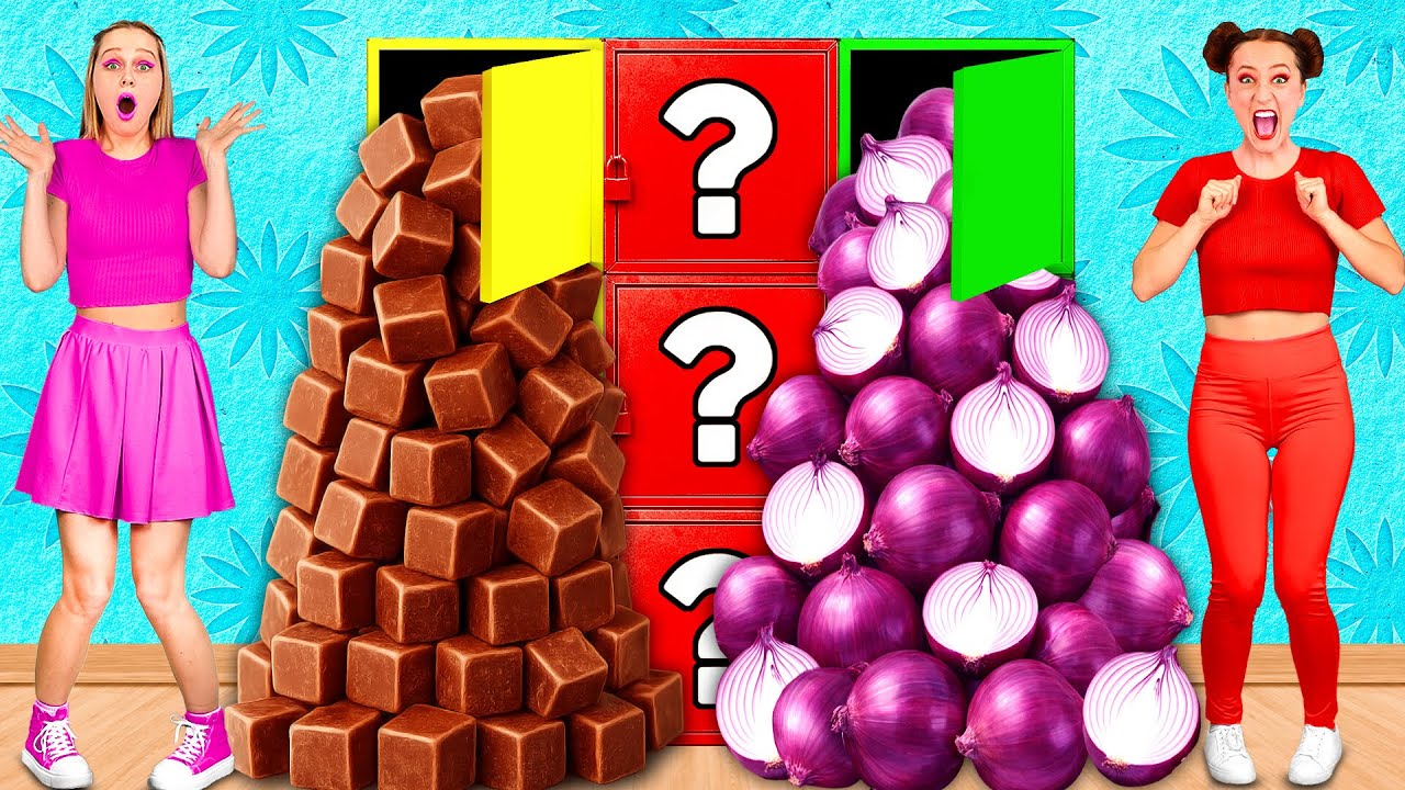 カラーミステリーボックスチャレンジ | 面白い瞬間 KiKi Challenge