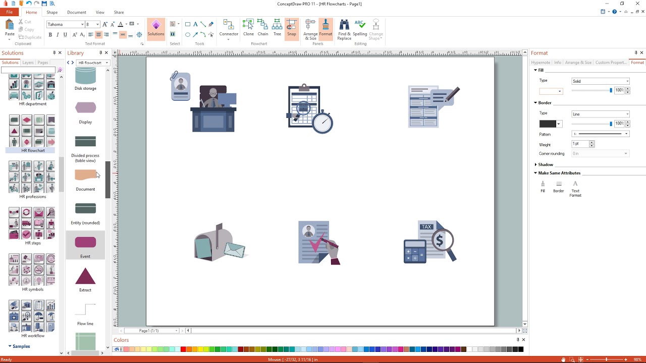How to Draw an HR Flowchart