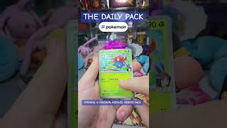 OPENING A POKEMON ASENDED HEROES PACK #pokemon ##ascendedheros #fyp #psyduck