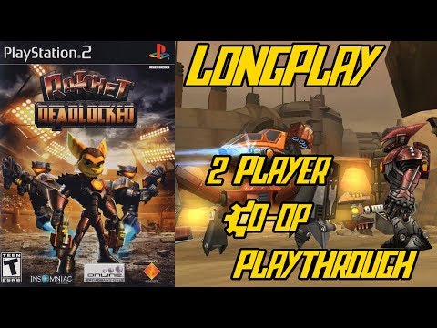 Ratchet: Deadlocked/Gladiator - Longplay 2 Player Split Screen Co-op Walkthrough (No Commentary) Ps2