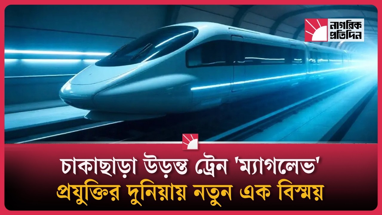 মাত্র ২ সেকেন্ডে ৭০০ কিমি গতি! চীনের ম্যাগলেভ ট্রেনের বিস্ময়