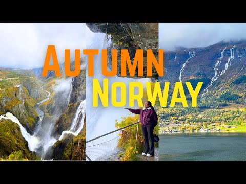 Autumn in Norway | Odda & Waterfalls, cabins and cafes🚗⛰️