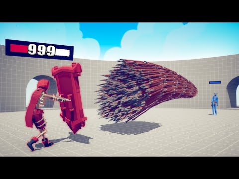 SKELETON MIRROR SHIELD vs EVERY GOD - TABS | Totally Accurate Battle Simulator 2022