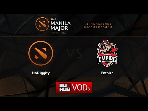 NoDiggity vs Empire,Manila Major Qualifiers game 1
