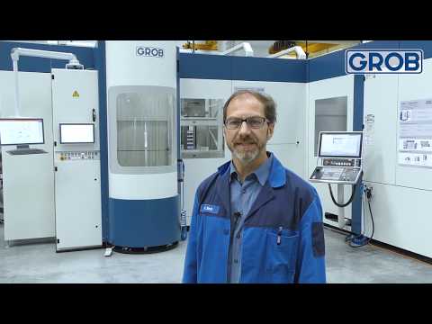 GROB Product Stories – Linear pallet storage system