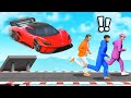RUNNERS VS SUPERCARS IN GTA 5
