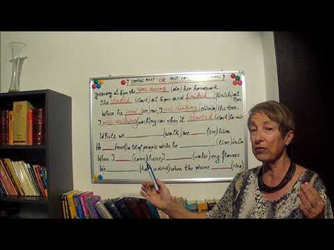 ENGL. : 13. PAST SIMPLE VS. PAST CONTINUOUS - VJEŽBE