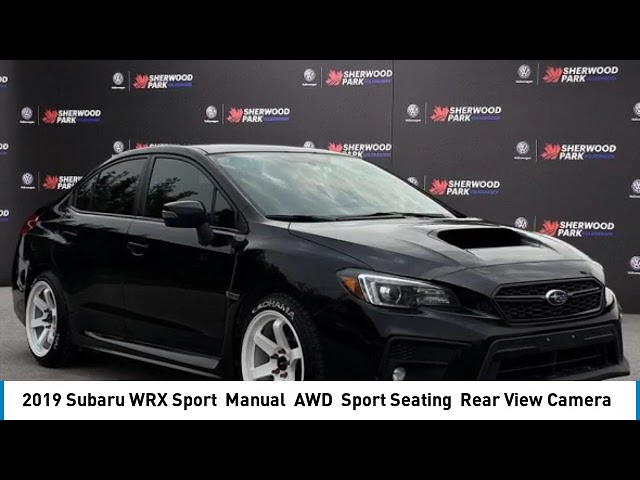 2019 Subaru WRX Sport | Manual | AWD | Sport Seating | in Cars & Trucks in Strathcona County
