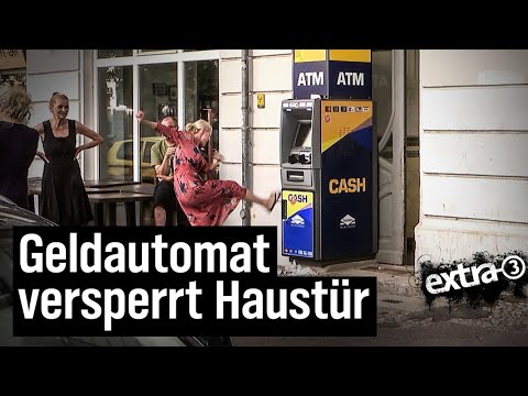 Realer Irrsinn: Geldautomat vor Haustür in Berlin | extra 3 | NDR