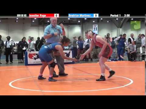 Women WM 60 KG - Jennifer Page vs. Beatrize Martinez