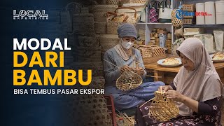 Berawal dari Kerajinan Tusuk Sate, Kini Berkembang Jadi Produk Anyaman Bernilai Ekspor Tinggi