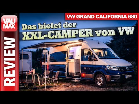 VW Gran California 680 – XXL-Vanlife-Camper des VW Crafter im Praxistest | Fahrbericht  & Roomtour