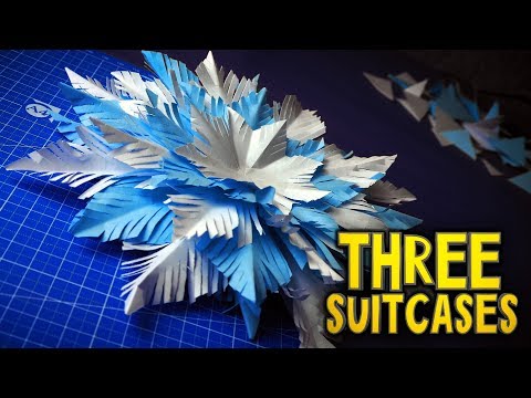 3d paper snowflake doityourself com how to make a 3d paper snowflake
