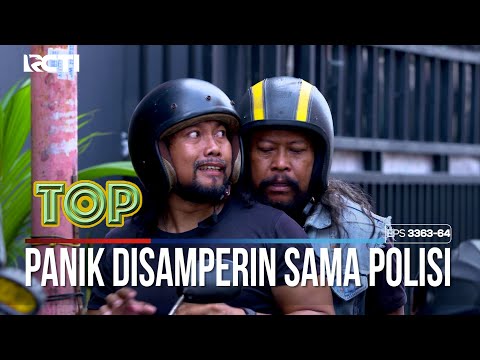 Panik!! Bowo Sama Bambang Disamperin Polisi - TUKANG OJEK PENGKOLAN