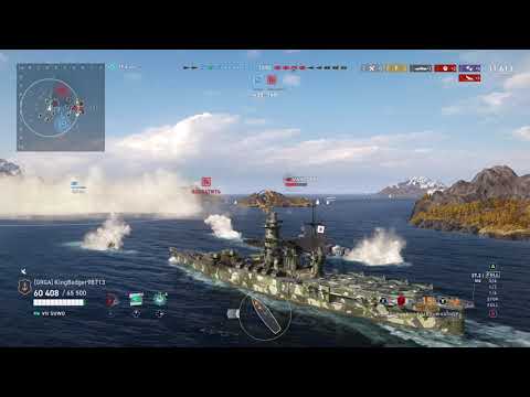 WoWS:legends; battleship Suwo