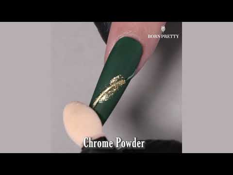 Easy 3D Chrome Nail Style💅- Friendly For Nail Beginners I BORN PRETTY