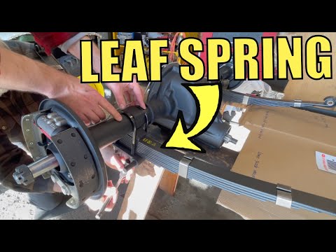 How to mount LEAF SPRINGS to Axle? Installation guide | 41-61 Jeep & Willys