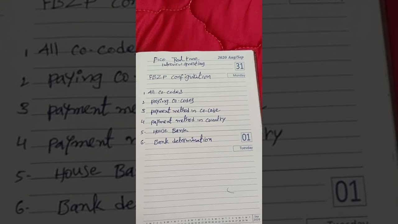 FBZP configuration in #SAP FICO I Automatic payment program