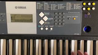 Video thumbnail for Yamaha YPT-230 Keyboard Demo by Notch Audio LLC