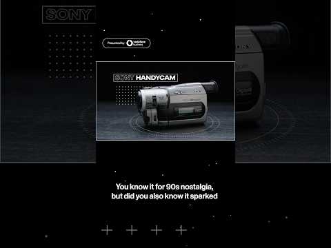 How Sony’s Handycam Sparked a Revolution in Consumer Electronics