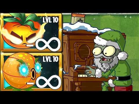 PvZ 2 POWER UP Infinite ! 1 Plant Vs 100 Zombies - All Plants Vs 100 Pianist Zombies