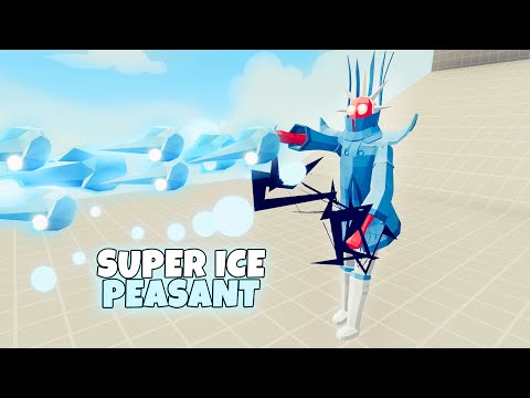 SUPER ICE PEASANT vs EVERY FACTION | TABS Totally Accurate Battle Simulator