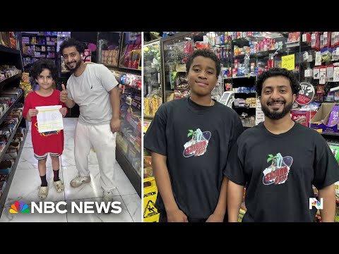 Making the grade: Deli owner exchanges groceries for good grades