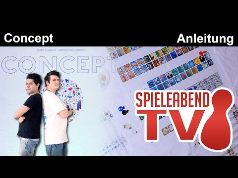 Spieleabend #3 ★ Concept ★ Teil 1 - Anleitung + Spielprinzip