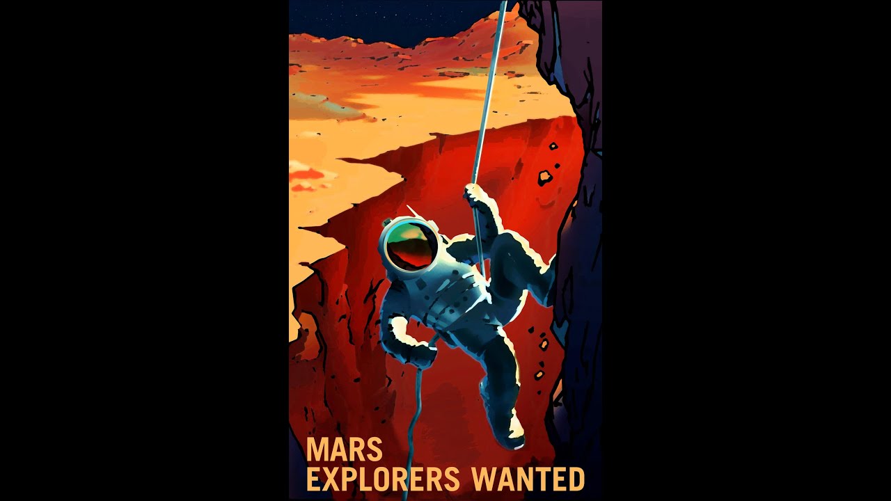 NASA's Cool Mars Posters