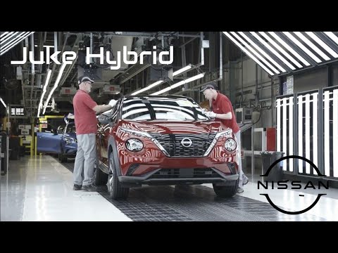 2023 NISSAN JUKE HYBRID HF16 - LINHA DE PRODUÇÃO NO REINO UNIDO
