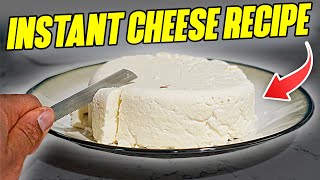 Easy Homemade Cheese Recipe | Paneer