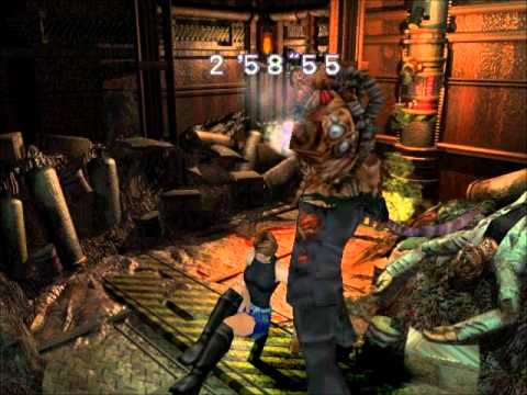 Knifed nemesis, waste disposal room