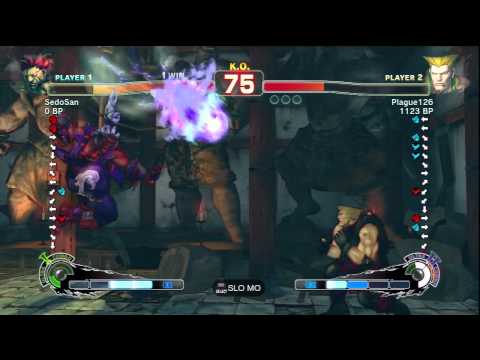 SSFIV - Akuma vs Guile Glitch